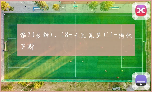 第70分钟)、18-卡瓦莱罗(11-梅代罗斯