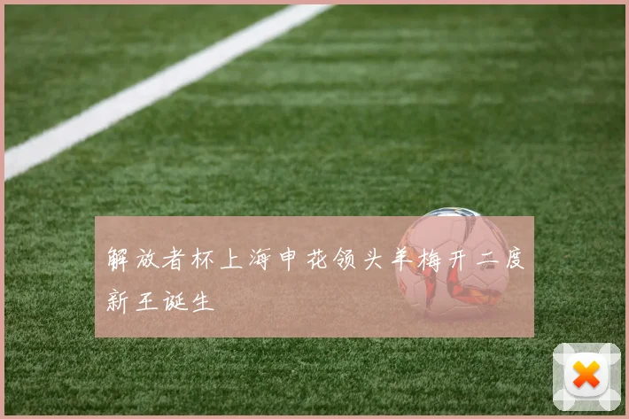 解放者杯上海申花领头羊梅开二度新王诞生